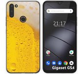 Funda Silicona para Gigaset GS4 diseño Cerveza Dibujos