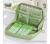12 Layers Large Capacity Pencil Case Good Looking Multifunctional Classification Storage Stationery Storage Bag 1pc