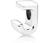 Charm de plata de ley 925 con letra de PANDORA，Incluye Caja Original