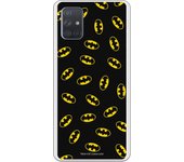 Funda original compatible con Samsung Galaxy A71 - Batman Patt Logo