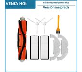 Main Brush Side Brush Hepa Filter Mop For Xiaomi Dreame Bot D10 Plus RLS3D Robot Vacuum Cleaner Rag Cloth Dust Bag Accessories