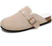 Winter House Slippers Plush Women's Clogs with Orthopedic Insole