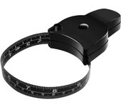 Regla de medición telescópica universal | Mide hasta 60 pulgadas (150 cm) con botón pulsador y pasador de bloqueo | Herramienta de medición portátil en color negro