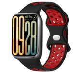Two-tone Silicone Strap for Xiaomi Mi Band 9 Pro Smart Watch Breathable wristband Correa for Xiaomi Mi Band 8 Pro/Redmi Watch 4