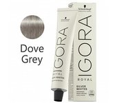 Tinte Igora Royal Silver Whites Gris Platino 60 ml.