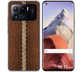 Funda Gel Tpu para Xiaomi Mi 11 Ultra 5G diseño Cuero 01 Dibujos