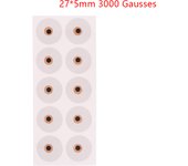 10 Pcs/Sheets Magnetic Acupuncture Body Points Beads Attached Magnetic Stickers Affixed To Eliminate Pain Permanent Magnet