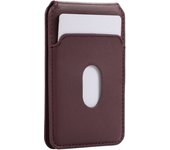 For iPhone 16 15 14 13 12 Pro Max Magnetic Leather Card Holder Wallet for Apple Magsafe Phone Bag Cover with MagSafe Magnet