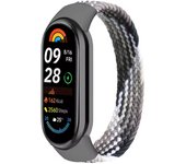 Strap for Mi Band 9/8/7/6/5/4/3 accessories Elastic Nylon Braided Replacement belt bracelet correa for Xiaomi Miband 9 Strap