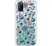 Funda compatible con Oppo A52/A72/A92 - Patron marinero