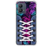 Funda Silicona Antigolpes para Motorola Moto G53 5G diseño Zapatillas 07 Dibujos
