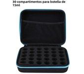 30/60 Bottles Essential Oil Case 10ML 15ML Perfume Oil Essential Oil Box Travel Portable Carrying Holder Nail Polish Storage Bag