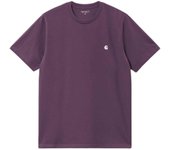 Camiseta de Manga Corta Carhartt WIP Madison para hombre en color morado