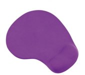ALFOMBRILLA DE RATÓN DE SILICONA SUAVE Cómoda muñeca con protección para la muñeca para Opicina, color Morado 4