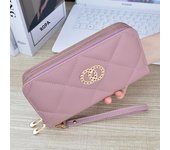 New Wallet Women's Long Double Zipper Large Capacity Handbag Mom's Fashion Simple Double Layer Wallet Mobile Case