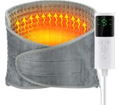 Electric Heating Pad Warm Thermal Blanket Office Home Temperature Control Waist Belt Warming Back Hand Leg Abdomen