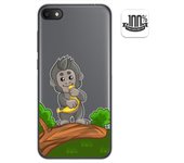 Tumundosmartphone Funda Gel Transparente para Alcatel 1V 2019 diseño Mono Dibujos