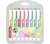 STABILO - swing cool Pastel marcador 8 pieza(s) Punta de cincel Colores surtidos 275/8-08-1