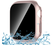 Anti-Spy Glass + Cover for Apple Watch Case 45mm 44mm 41mm 40mm Anti-Spy Tempered Glass Cover iWatch ultra Serie 9 8 7 SE 6 5 4