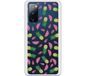 Funda compatible con Samsung Galaxy S20FE - S20 Lite 5G - Patron sandias y pinas