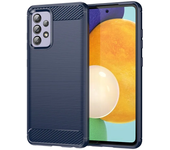 For Samsung Galaxy A12 A22 A32 A42 A52 A72 Case Carbon Fiber Silicone Phone Cases For Galaxy M22 M32 M42 M52 Back Cover