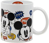 Taza de cerámica de 325 ml en caja regalo de mickey mouse