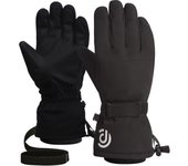 Guantes de invierno para hombre y mujer, cálidos, impermeables, para esquí, 5 capas, con pantalla táctil, para nieve, para clima frío