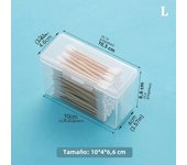 Portable Travel Medicine Box Cotton Swab Holder Case Detal Floss Jewelry Box