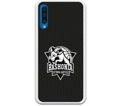 Funda original compatible con Samsung Galaxy A50 - Baskonia blanco y negro