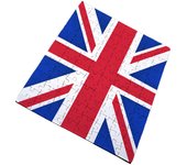PUZZLE 120 PIEZAS BANDERA INGLATERRA LONDRES rompecabezas puzle para adulto isabelle queen teatime
