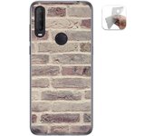 Tumundosmartphone Funda Gel Tpu para Alcatel 1S 2020 / 3L 2020 diseño Ladrillo 01 Dibujos