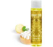 NUEI COSMETICS Hot Oil Aceite de Masaje Efecto Calor Tarta Limón 100 ml