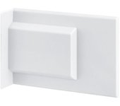 Funda plástico para colgador forte xl. elegir acabado. acabado blanco