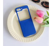 Matte Hard Case For Samsung Galaxy Z Flip 6 / Z Flip 5 Protective Shockproof Cover Candy Color For zflip6 zflip5 Capa Case