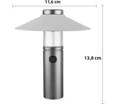 Outdoor LED Camping Lights Portable Multi-Functional Magnetic Flashlight TYPE-C Rechargeable Tent Lamp Field Emergency Lighting