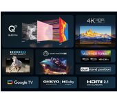 TCL C65 65C655 Televisor 165,1 cm (65") 4K Ultra HD Smart TV Wifi Titanio 450 cd / m²