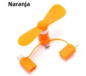 3-In-1 Mini Electric Phone Fan Cooling For Smartphones Type-c Micro USB Port Portable Mini Fan For Cell Mobile Phone Fan