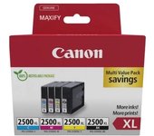 Cartucho de Tinta Original Canon PGI-2500 XL Multipack Alta Capacidad/ Cian/ Magenta/ Amarillo/ Negro