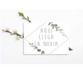cartel indicativo para boda  Personalizzate  Cartel eventos