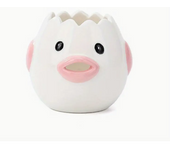 Cartoon Egg Separator Mini Egg White and Yolk Separator Practical and Simple Ceramic Egg Separator Suitable KitchenTools