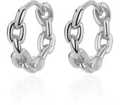 Stainless Steel Square Hoop Earrings for Women 2023 Trending Luxury Gold Plated Round Earring Aesthetic Wedding Jewelry Gift