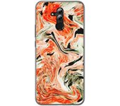Tumundosmartphone Funda Gel Tpu para Huawei Mate 20 Lite diseño Mármol 12 Dibujos