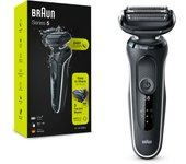 Braun Series 5 51-W1000s - Afeitadora eléctrica para hombre, EasyClean, uso en seco y en mojado, recargable, inalámbrica