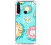 Funda Silicona Antigolpes para Xiaomi Redmi Note 8T diseño Flores 05 Dibujos