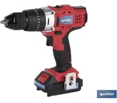 Taladro percutor a batería li-ion 18 v 1300 rpm