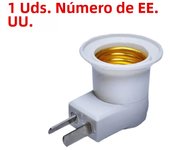 E27 LED light Male Sochet Base type to AC Power 220V EU Plug lamp Holder Bulb Adapter Converter + ON/OFF Button Switch