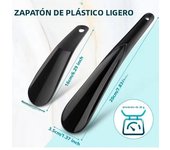 16/20CM Portable Mini Professional Shoe Horn Durable Plastic Spoon Shaped children Shoe Changing Assistant Flexible Shoe Lifter