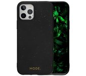 Dbramante1928 Barcelona Estuche Iphone 12/12 Pro 6.1'' Noche Negra de Cuero Genuino