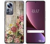 Funda Silicona para Xiaomi 12 Pro 5G diseño Madera 08 Dibujos