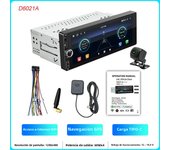 6.86-inch car radio 1 Din MP5 player Android navigation multimedia WIFI GPS RDS USB Bluetooth Mirror Link Universal Autoradio